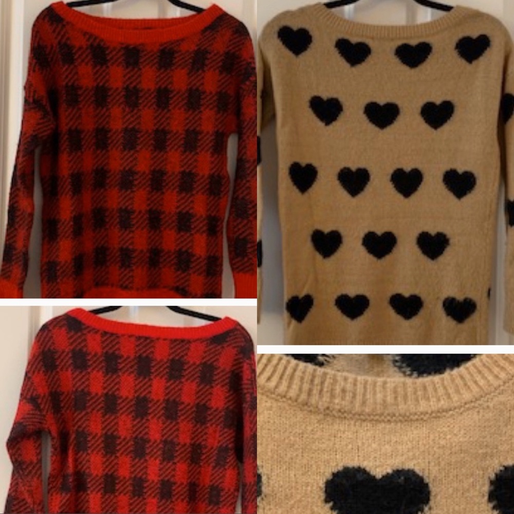 Cozy printed sweaters by Express❤️